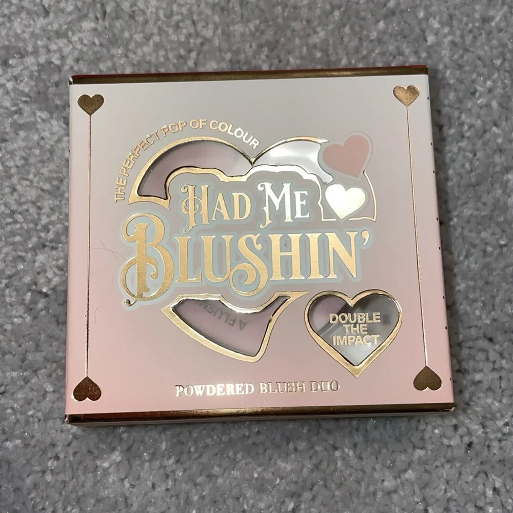 P.Louise blush duo “had me blushin’ “in love drunk, and in my feels